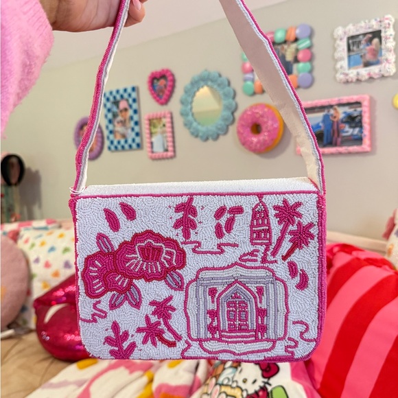 NWT Charleston-Themed Beaded Bag - Picture 2 of 4